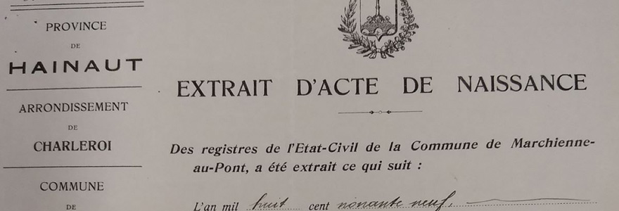 acte d'état civil